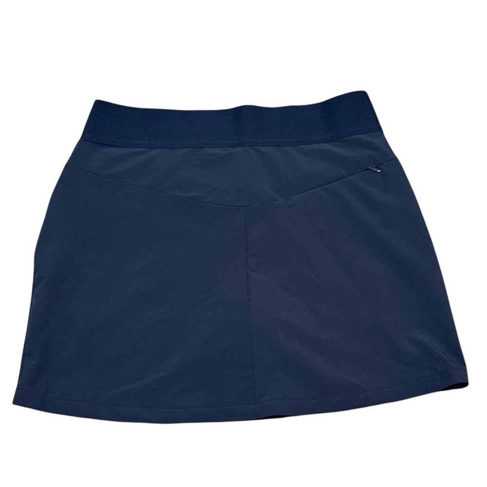 Greg Norman Play Dry Golf skort MEDIUM navy athletic tennis active stretch skirt